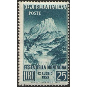 ITALIA - 1953 - Festa della Montagna - 1 v.
