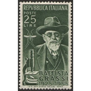 ITALIA - 1955 - 30° della morte di Battista Grassi - 1 v.
