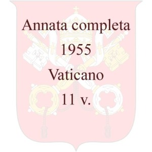 VATICANO - 1955 - Annata completa - 11 v.