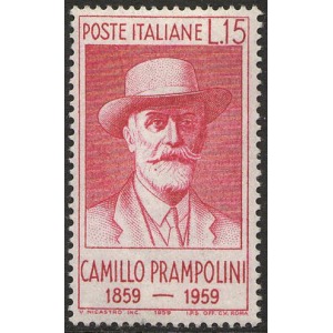 ITALIA - 1959 - 100° della nascita di Camillo Prampolini - 1 v.