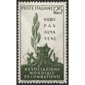 ITALIA - 1959 - Assemblea Associazione ex combattenti - 1 v.