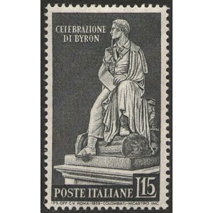 ITALIA - 1959 - Inaugurazione di un monumento di George Gordon Byron a Roma - 1 v.