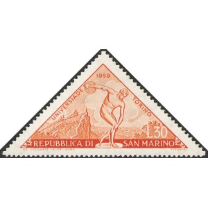 SAN MARINO - 1959 - Universiadi di Torino - 1 v.