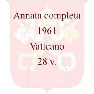 VATICANO - 1961 - Annata completa - 28 v.