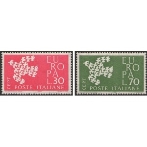 ITALIA - 1961 - Europa - 2 v.