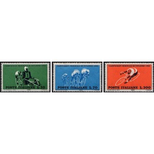 ITALIA - 1962 - Campionato mondiale di ciclismo - 3 v.