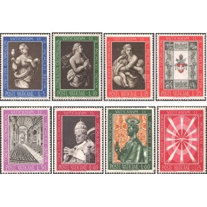 VATICANO - 1962 - Concilio Ecumenico Vaticano II - 8 v.