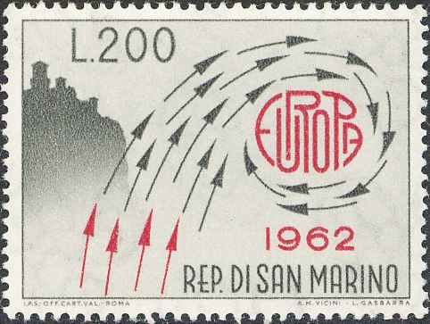 1962 Europa 1 v. San Marino SAN MARINO - 1962 - Europa - 1 v.