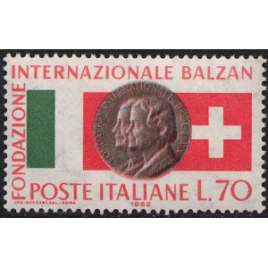 ITALIA - 1962 - Fondazione Internazionale Balzan - 1 v.