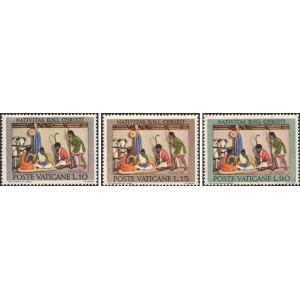 VATICANO - 1962 - Natale - 3 v.
