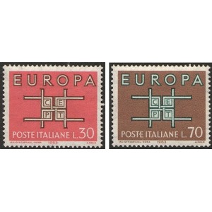 ITALIA - 1963 - Europa - 2 v.