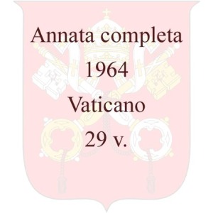 VATICANO - 1964 - Annata completa - 29 v.