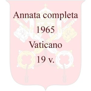 VATICANO - 1965 - Annata completa - 19 v.