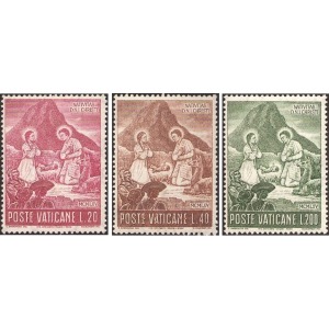 VATICANO - 1965 - Natale - 3 v.
