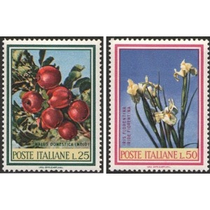 ITALIA - 1967 - Flora II serie - 2 v.