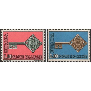 ITALIA - 1968 - Europa - 2 v.