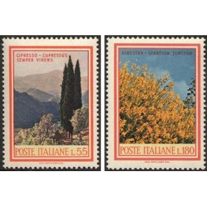 ITALIA - 1968 - Flora III serie - 2 v.