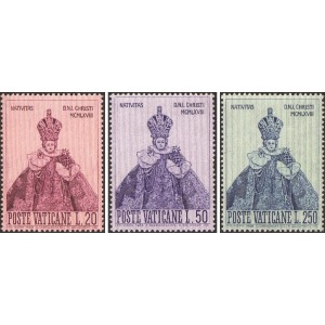 VATICANO - 1968 - Natale - 3 v.