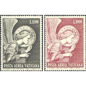 VATICANO - 1968 - Posta Aerea: Arcangelo Gabriele - 2 v.