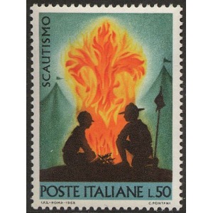 ITALIA - 1968 - Scoutismo - 1 v.