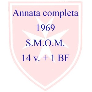 S.M.O.M. - 1969 - Annata completa - 14 v. + 1 BF