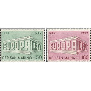 SAN MARINO - 1969 - Europa - 2 v.