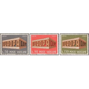 VATICANO - 1969 - Europa - 3 v.