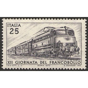 ITALIA - 1970 - 12° Giornata del Francobollo - 1 v.