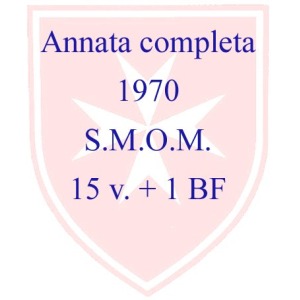 S.M.O.M. - 1970 - Annata completa - 15 v. + 1 BF