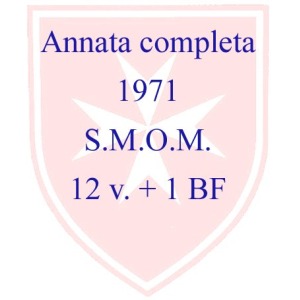 S.M.O.M. - 1971 - Annata completa - 12 v. + 1 BF
