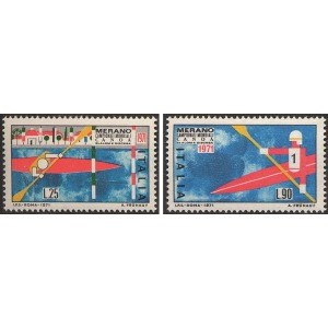 ITALIA - 1971 - Campionato mondiale di canoa - 2 v.