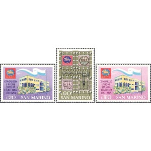 SAN MARINO - 1971 - Congresso dell'USFI - 3 v.