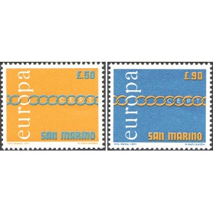 SAN MARINO - 1971 - Europa - 2 v.