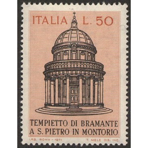 ITALIA - 1971 - Tempietto di San Pietro in Montorio, del Bramante - 1 v.