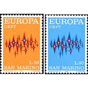 SAN MARINO - 1972 - Europa - 2 v.
