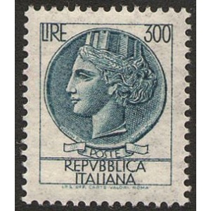 ITALIA - 1972 - Siracusana 300 L. - 1 v.