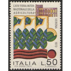 ITALIA - 1973 - 75° della Fiera di Verona - 1 v.