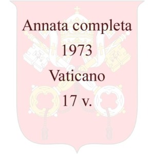 VATICANO - 1973 - Annata completa - 17 v.