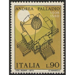 ITALIA - 1973 - Arte italiana: Andrea Palladio - 1 v.