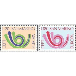 SAN MARINO - 1973 - Europa - 2 v.