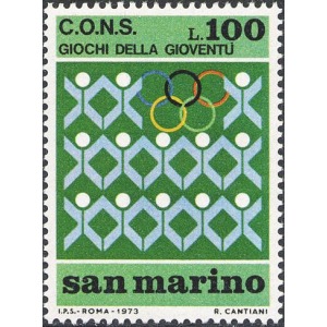 SAN MARINO - 1973 - Giochi della gioventù - 1 v.