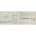 ITALIA - 1973 - Libretto Amministrazione P.T. in bodoniano 4 x 25 L. - Ischia II tipo - 1 libretto