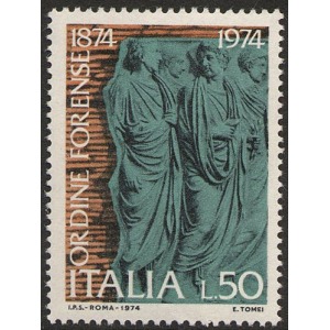 ITALIA - 1974 - 100° dell'Ordine Forense - 1 v.