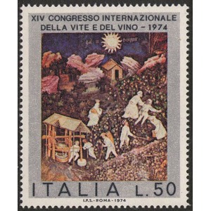 ITALIA - 1974 - 14° congresso della vite e del vino - 1 v.