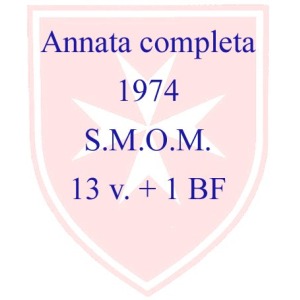 S.M.O.M. - 1974 - Annata completa - 13 v. + 1 BF