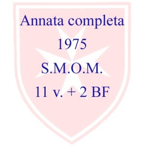 S.M.O.M. - 1975 - Annata completa - 11 v. + 2 BF