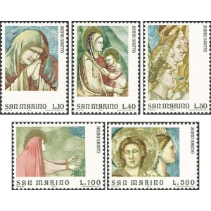 SAN MARINO - 1975 - Anno Santo - 5 v.