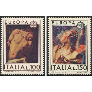 ITALIA - 1975 - Europa: Dipinti - 2 v.