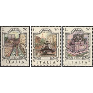 ITALIA - 1975 - Fontane d'Italia III serie - 3 v.