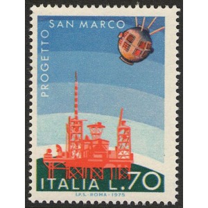 ITALIA - 1975 - Imprese spaziali italiane - 1 v.